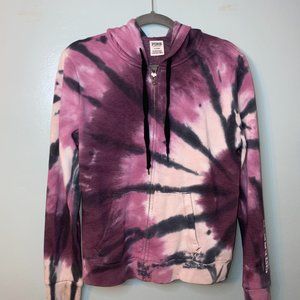 LIMITED EDITION Vs PINK Purple Tie-Dye Zip-Up